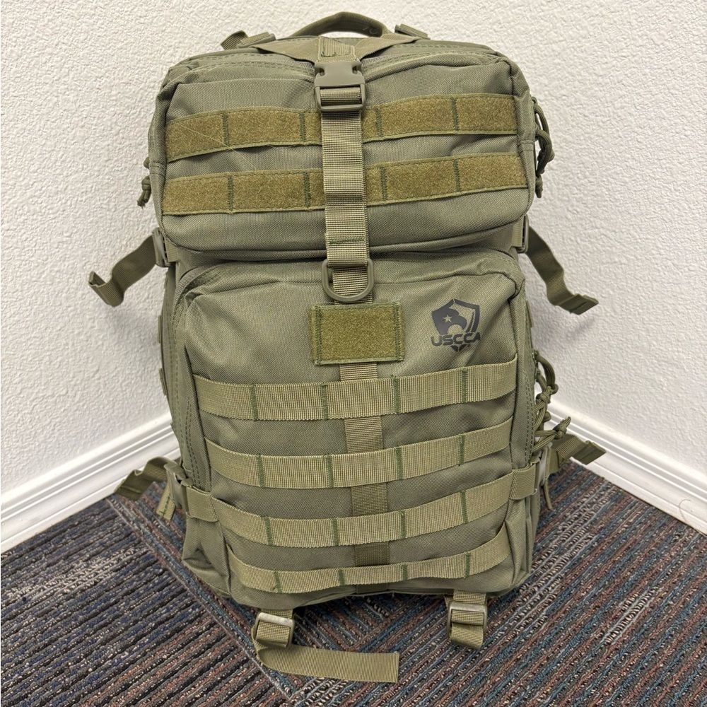 USCAA Tactical Multi Cam Alpha Backpack Heavy Load Rated 20” USA NEW no tag